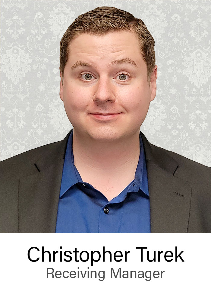 Christopher Turek | Receiving Manager
